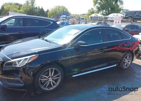 2017 Hyundai Sonata Sport 2.0T from USA, damaged, VIN 5NPE34AB8HH472286